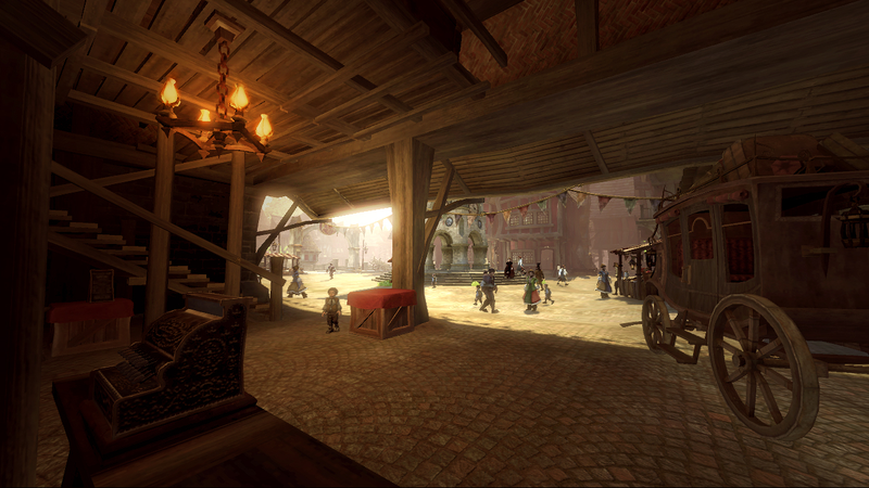 Illustration for article titled Fable 2's Very New, Very In-Game Screens